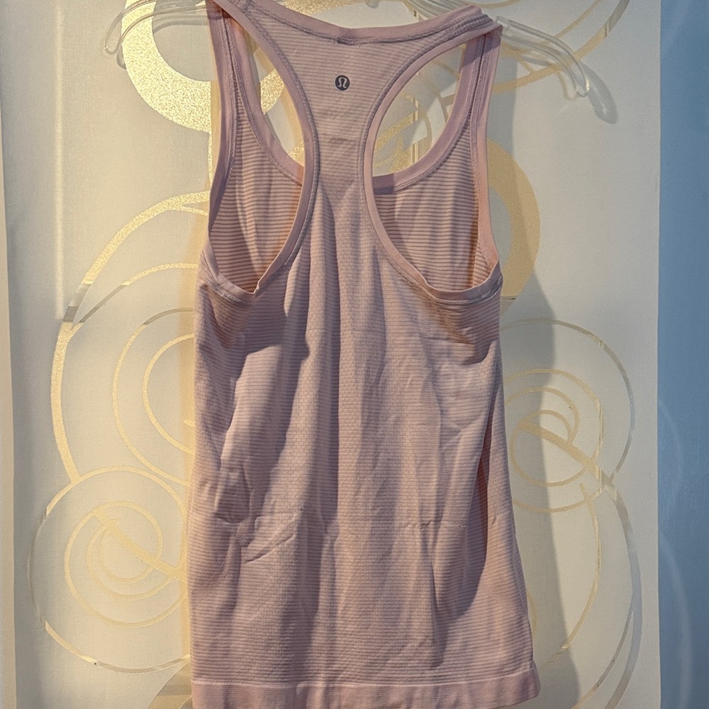 Lululemon Light Pink Racerback Tank Top - 4 - Picture 5 of 6